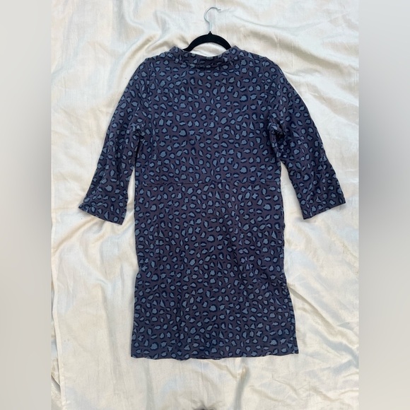 BODEN 100% Cotton Animal Print Long Sleeve Dress - Picture 3 of 7